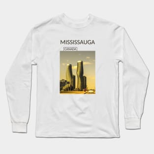 Mississauga Ontario Canada Souvenir Present Gift for Canadian T-shirt Apparel Mug Notebook Tote Pillow Sticker Magnet Long Sleeve T-Shirt